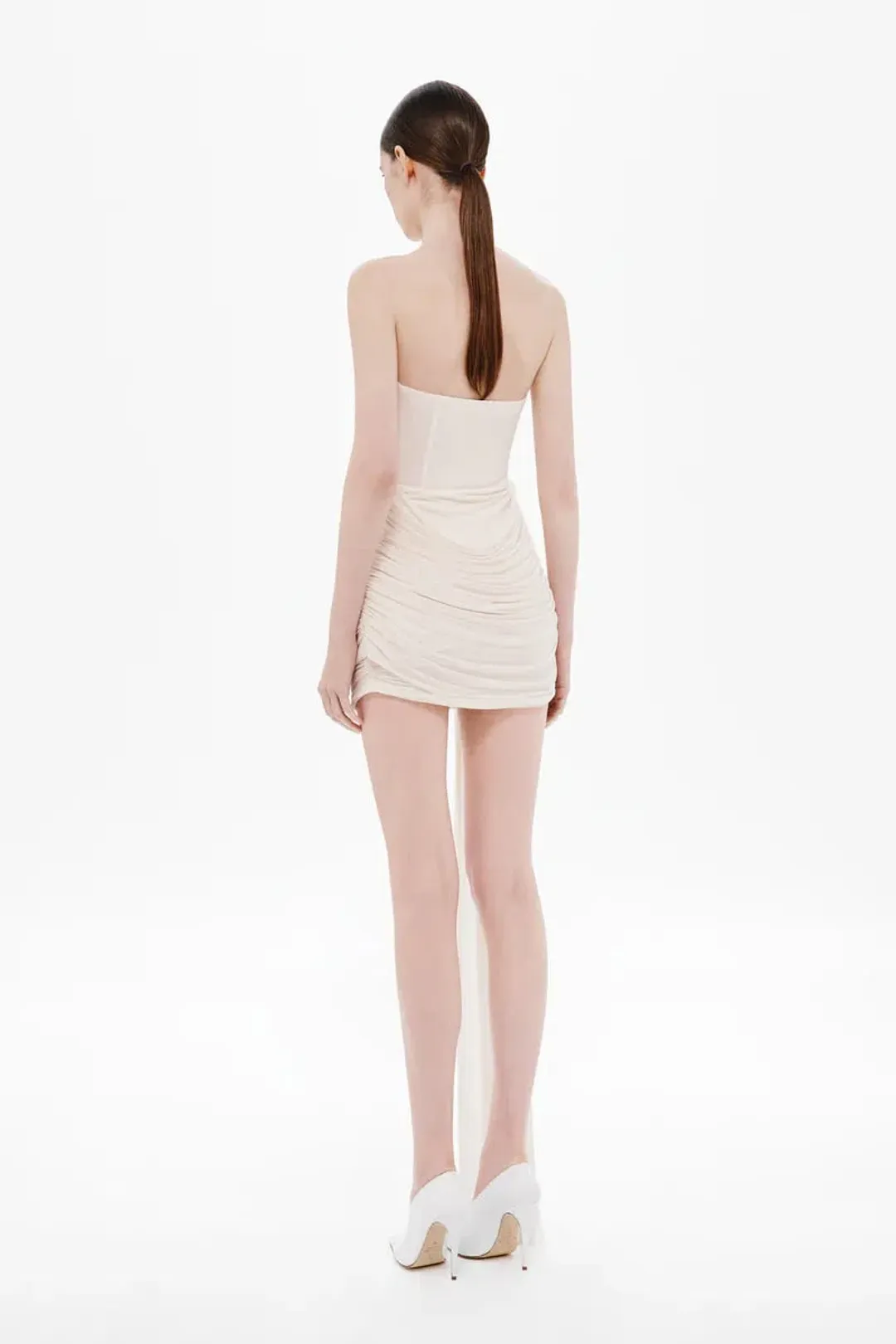 Misha - THE EMBER WRAPPED MINI DRESS for rent on The Volte - main image