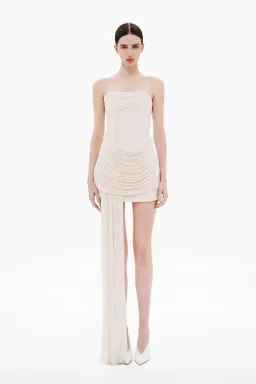 Misha - THE EMBER WRAPPED MINI DRESS for rent on The Volte - image 2