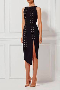 MISHA Ana Dress Black Size 10/M for rent on The Volte - image 1