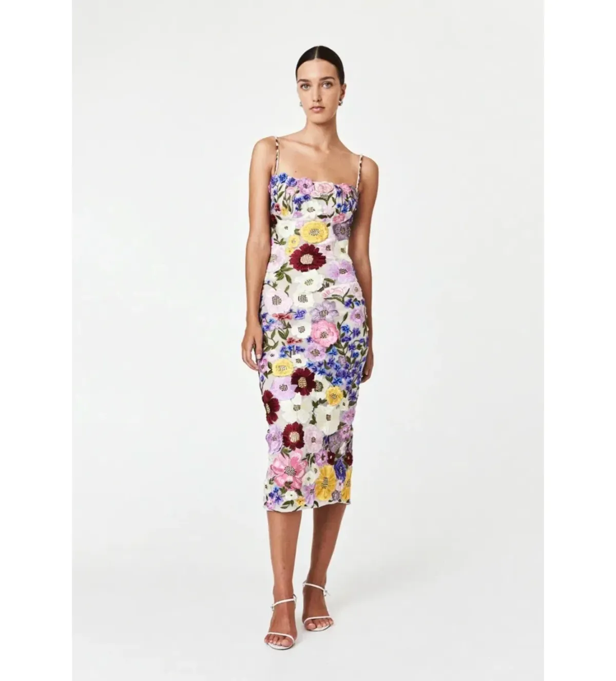 Rachel Gilbert Nya Mini Dress Floral Size 3/AU12 for rent on The Volte - main image