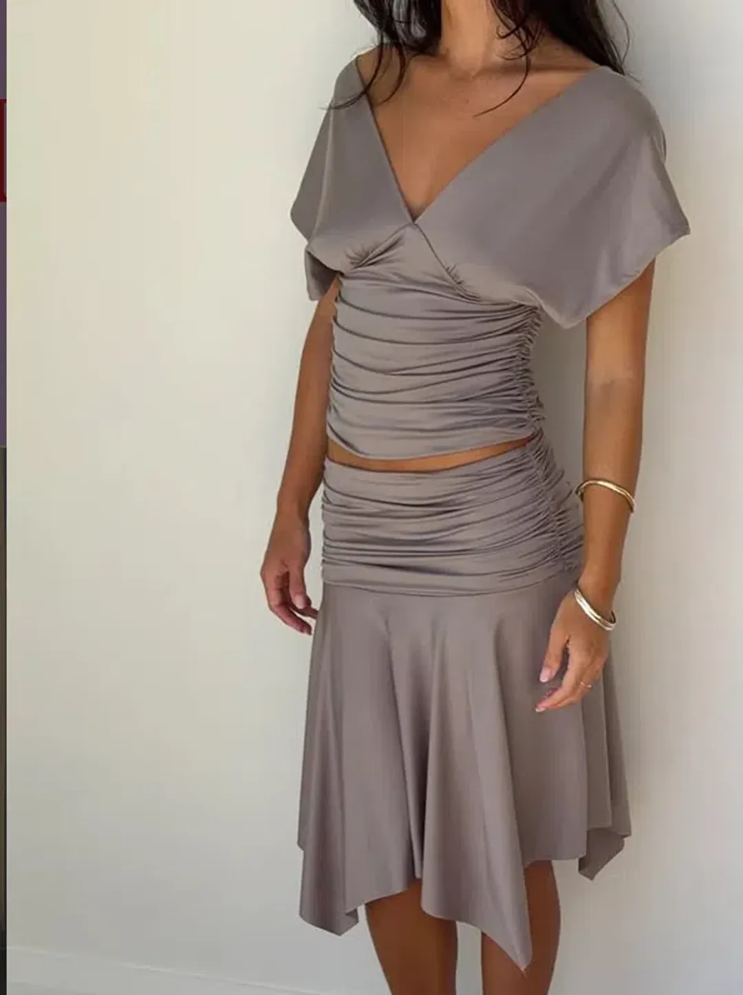 HNTR THE LABEL ANDI SKIRT AND TOP XS for rent on The Volte - main image