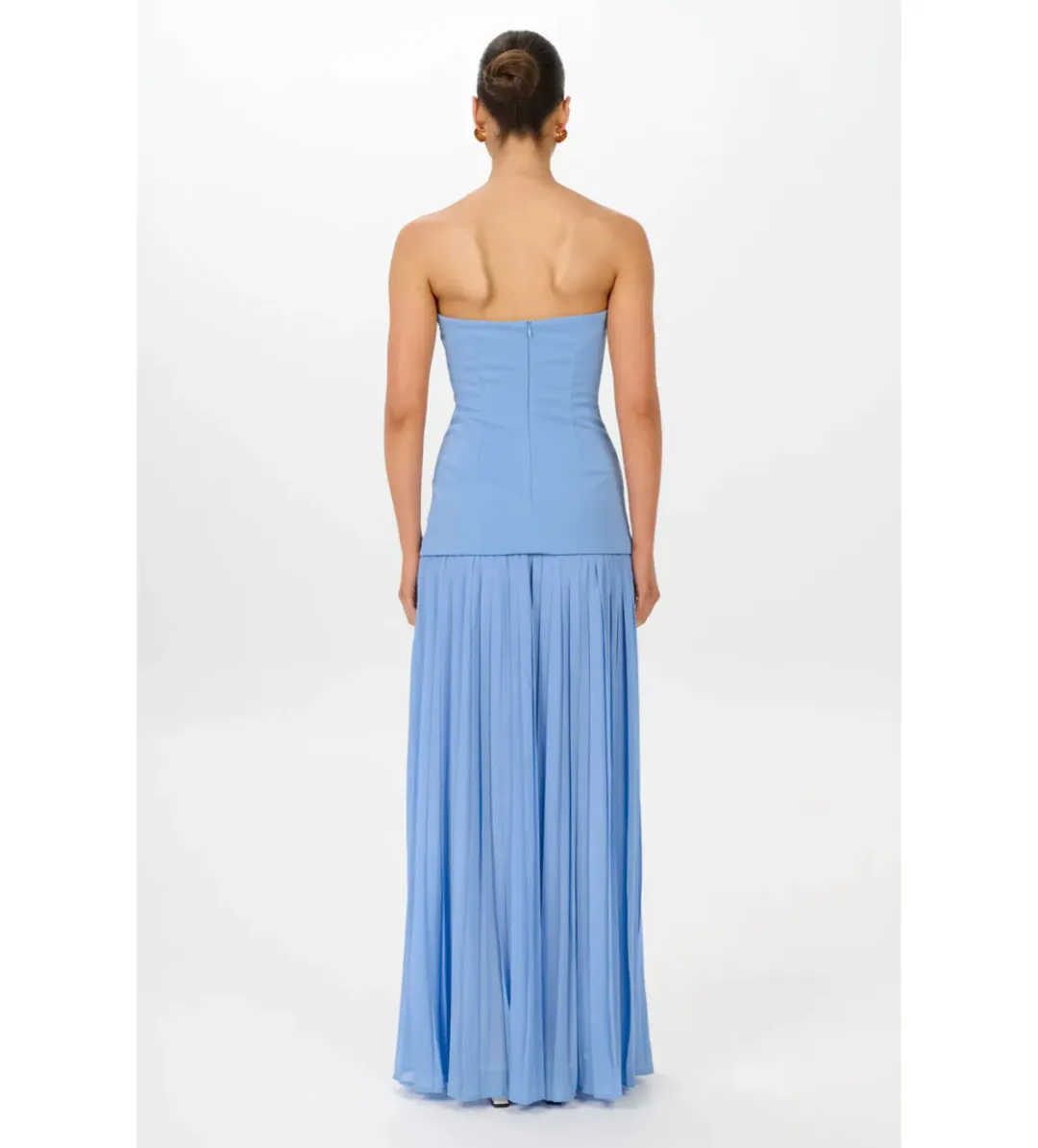 She Is Olla Nicolette Dress in Cornflower Size M/AU10 for rent on The Volte - main image