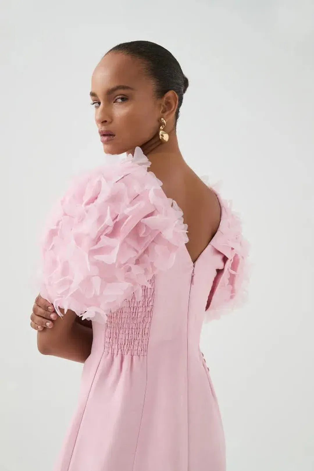🌸 AJE Muse Maxi Dress – Cherry Blossom Pink – Size 10 AU Gown 🌸 for rent on The Volte - main image