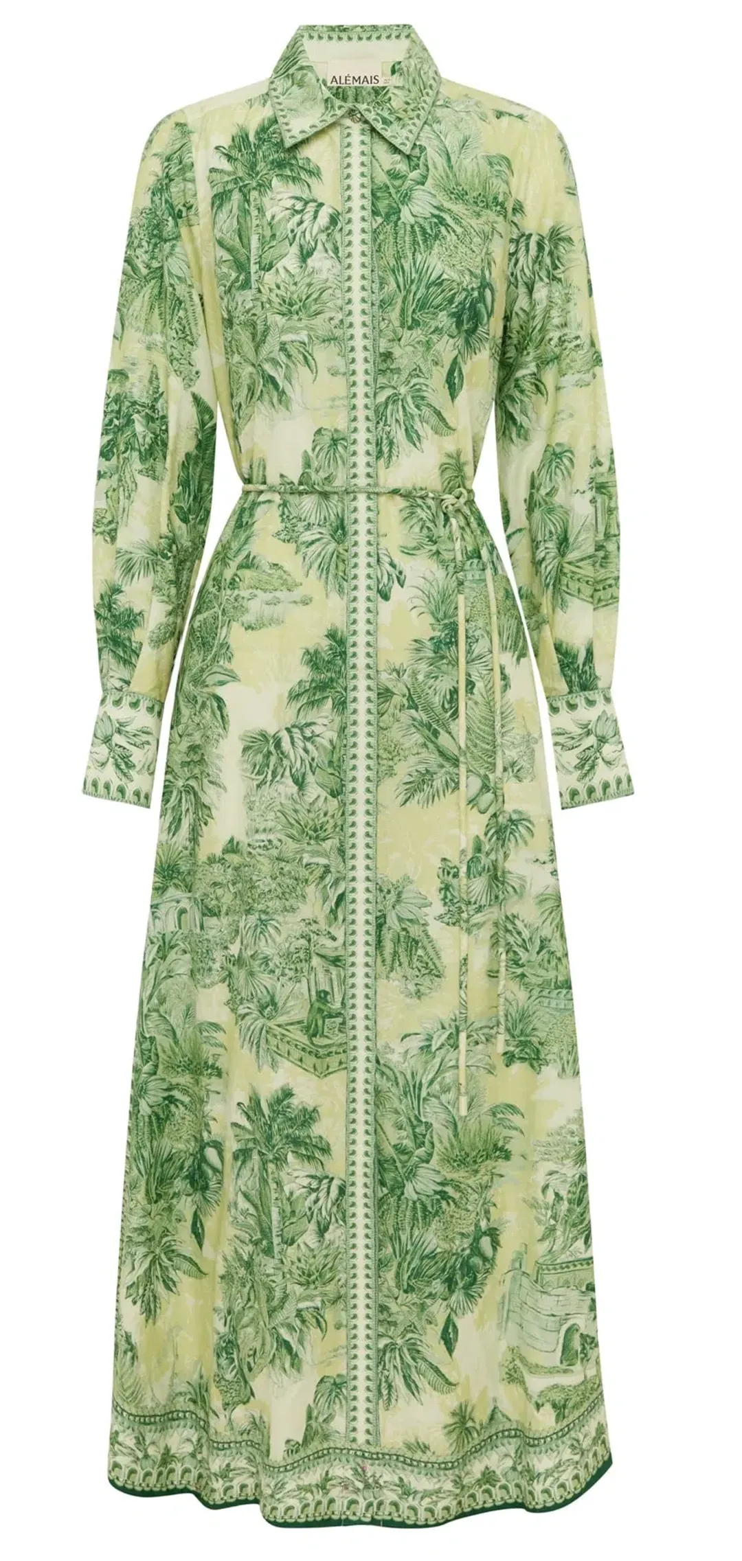 Alemais Sara shirtdress. Size AU16 for rent on The Volte - main image