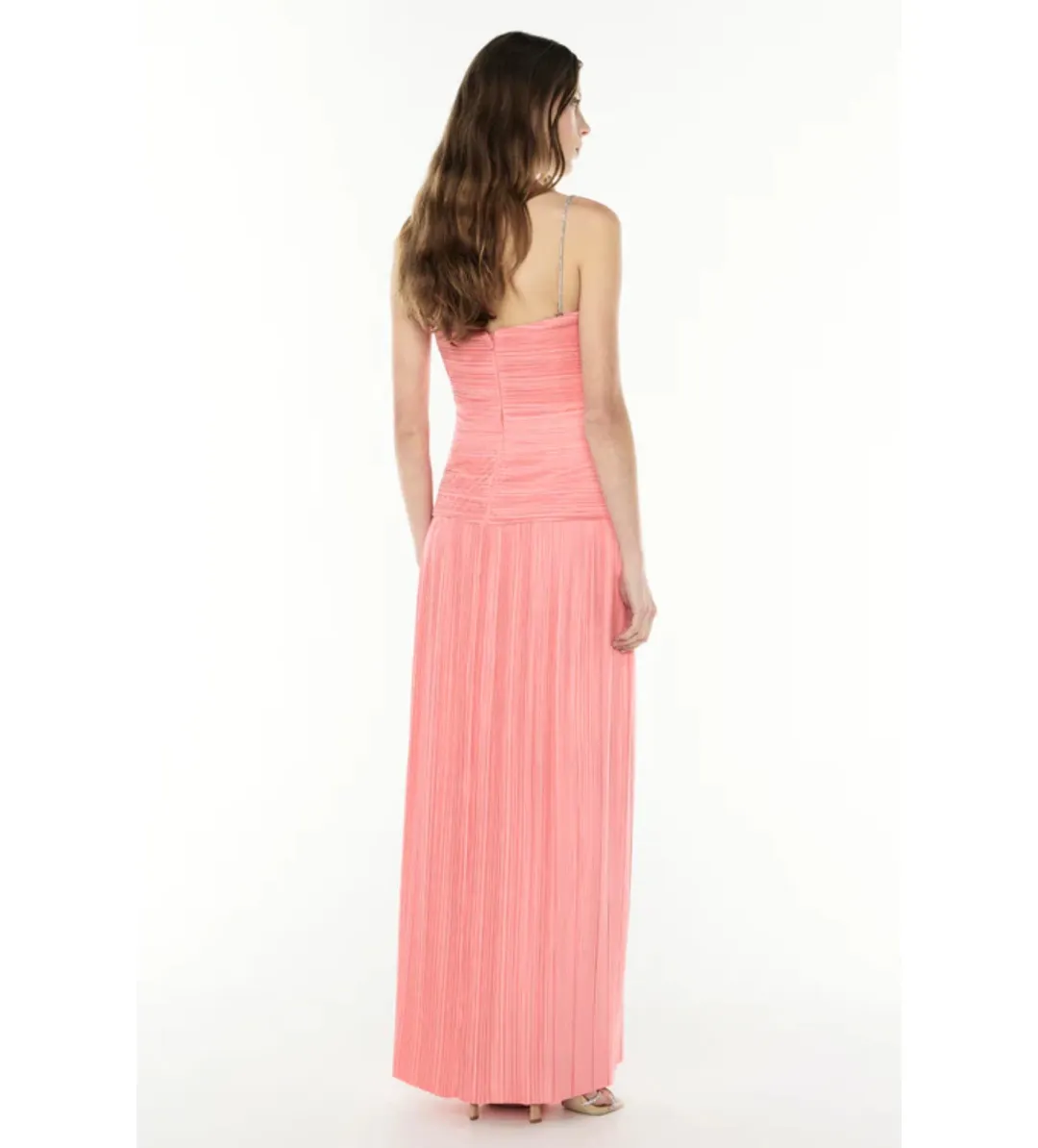 Manning Cartell Royal Debut Dress in Melon Size AU8 for rent on The Volte - main image