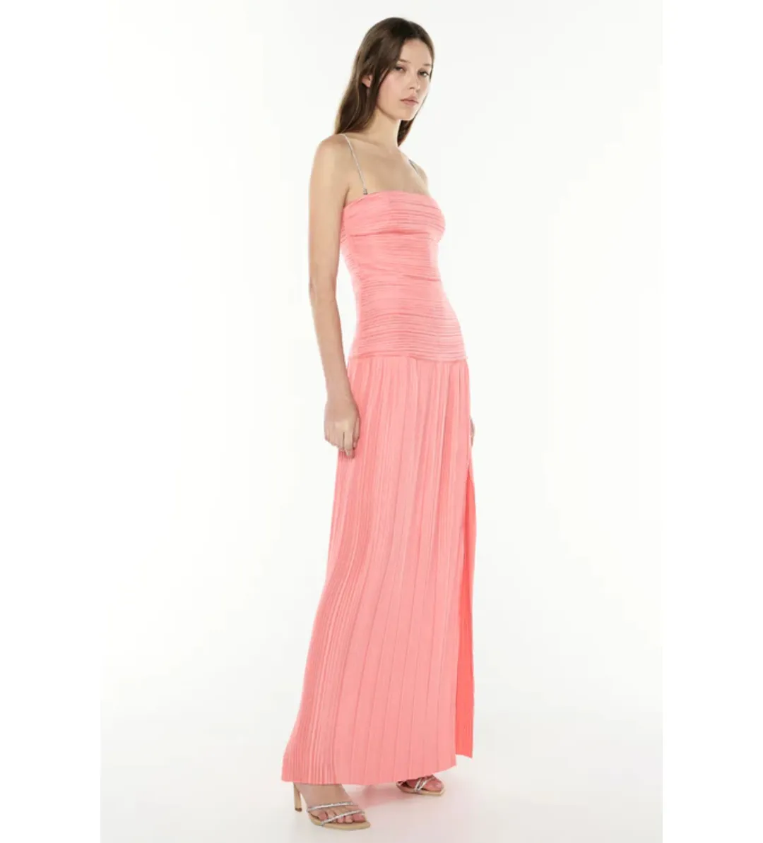 Manning Cartell Royal Debut Dress in Melon Size AU12 for rent on The Volte - main image