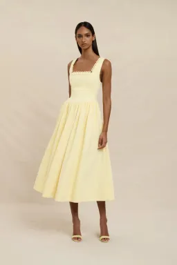 Nova Scallop Midi Dress by By Johnny Size 8 for rent on The Volte - image 1