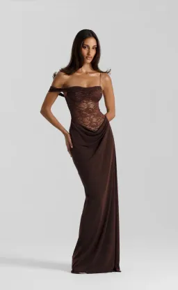 Natalie Rolt / Sloane Dress / Espresso / Size 8 (1) for rent on The Volte - image 1