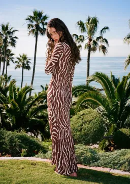 Realisation Par Gia Dress in Animal - Size Small for rent on The Volte - image 3