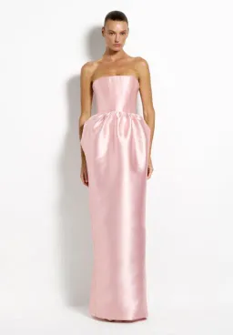 Effie Kats Peyton Gown in Blush Size 8 for rent on The Volte - image 1