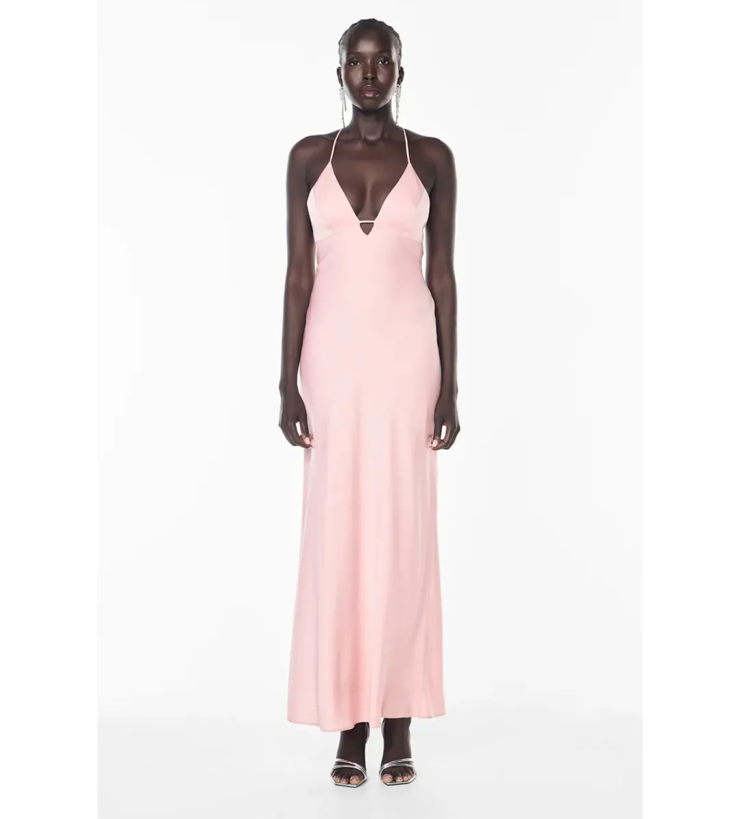 Manning Cartell Time To Shine Slip Dress in Pastel Pink Size AU8 for rent on The Volte - main image