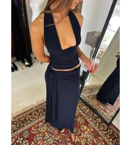 LaMarie Sofia Set in Navy Size XS/S for rent on The Volte - image 3