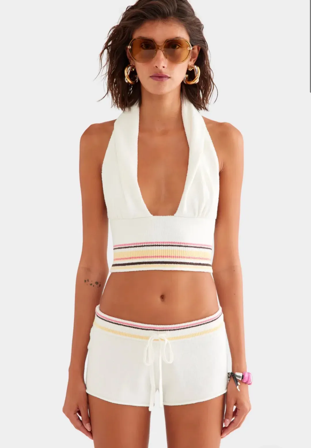 Venroy Terry Knit Halter S for rent on The Volte - main image