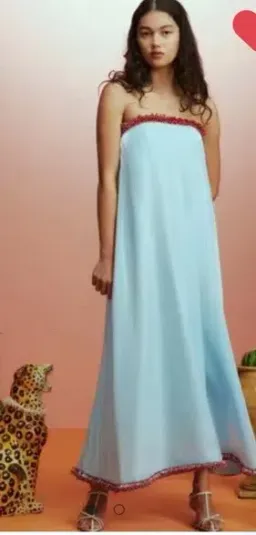 Alemais Orion Gown Sky Blue Size 12  for rent on The Volte - image 3
