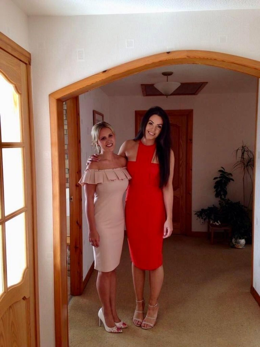 Alex Perry Piper Dress Orange Size 10 for rent on The Volte - main image