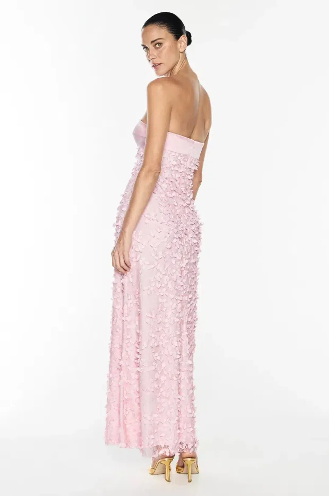 ENCHANTMENT BALCONETTE DRESS | PETAL PINK - SIZE 6 for rent on The Volte - main image