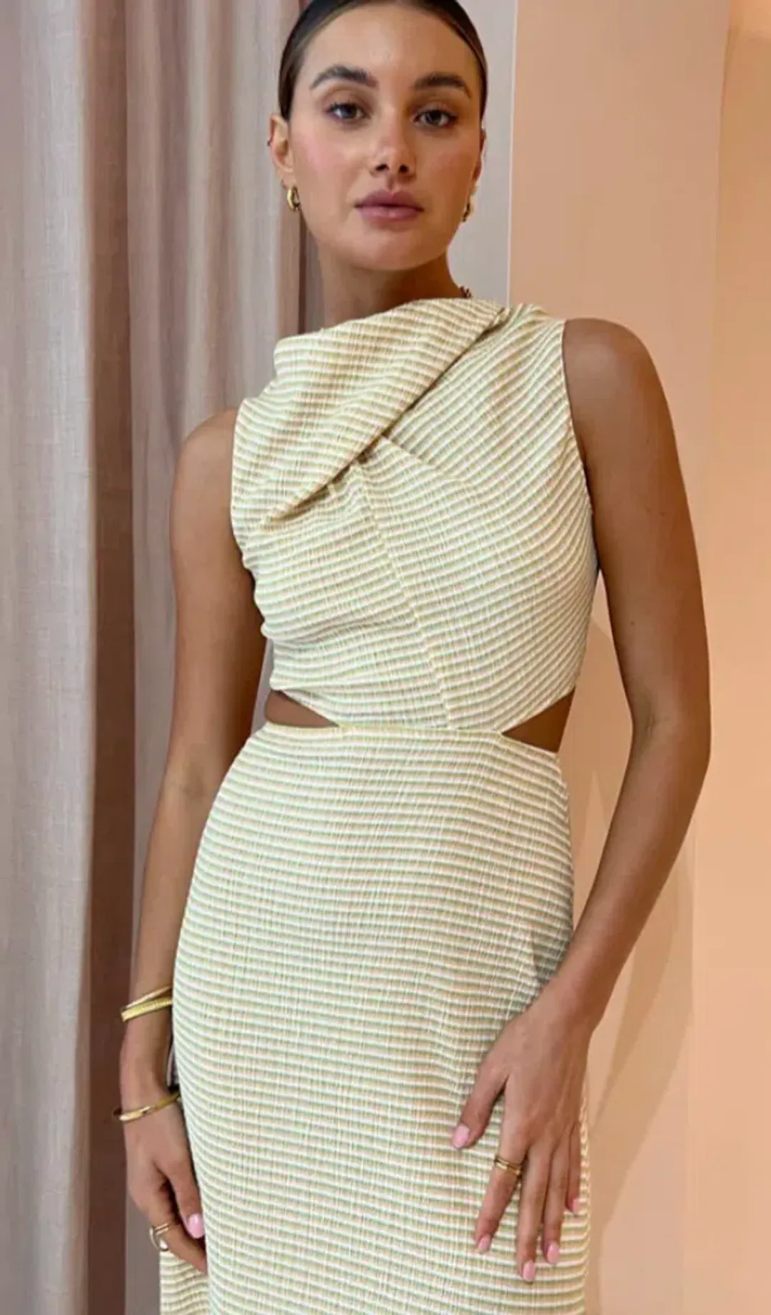 One Fell Swoop Bijoux Maxi Dress in Calipo for rent on The Volte - main image