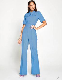Alice McCall Little Journey Jumpsuit in curulean  size 8 for rent on The Volte - image 1