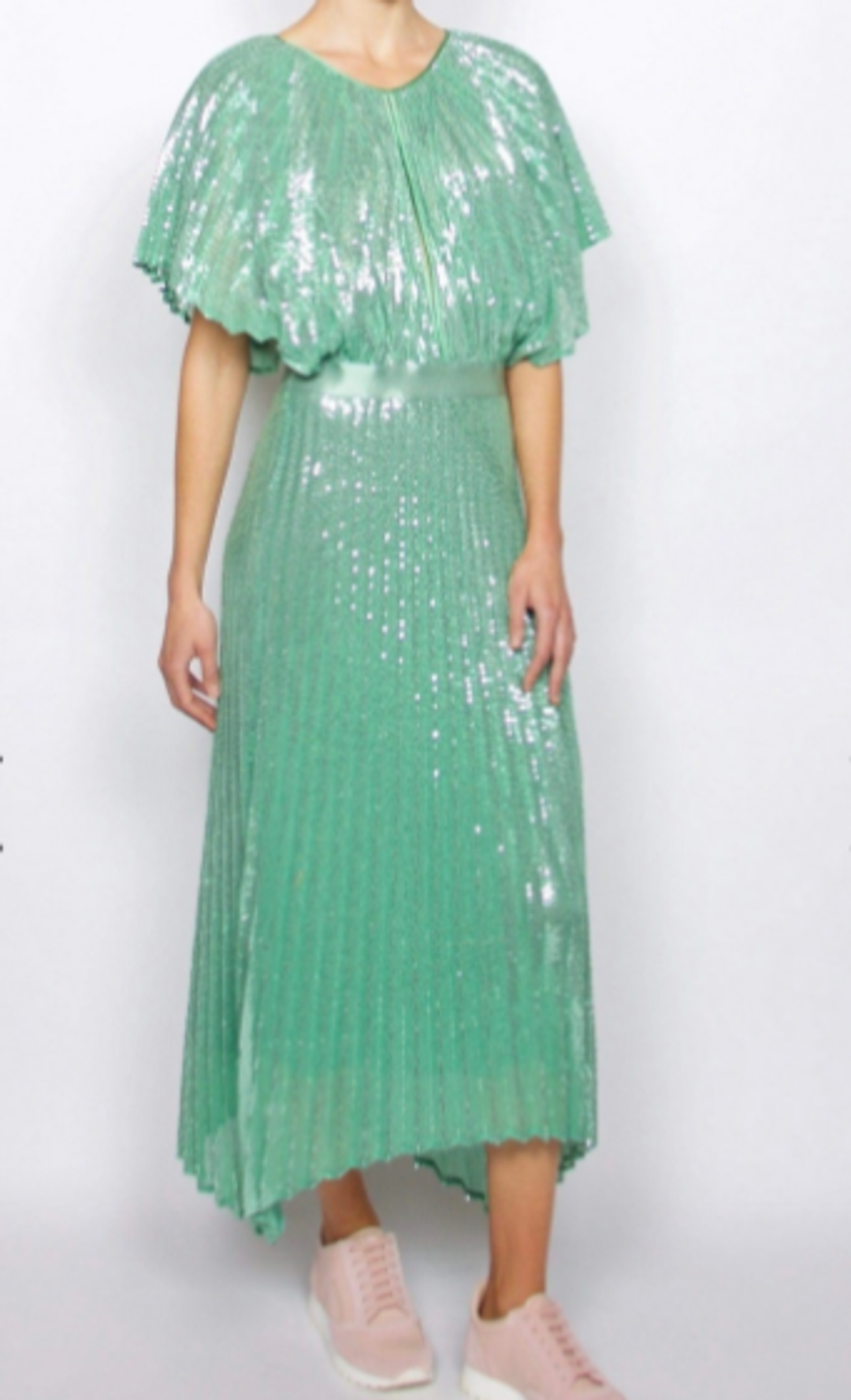 Flannel- Smoke and Mirrors Dress in mint size 6 for rent on The Volte - main image