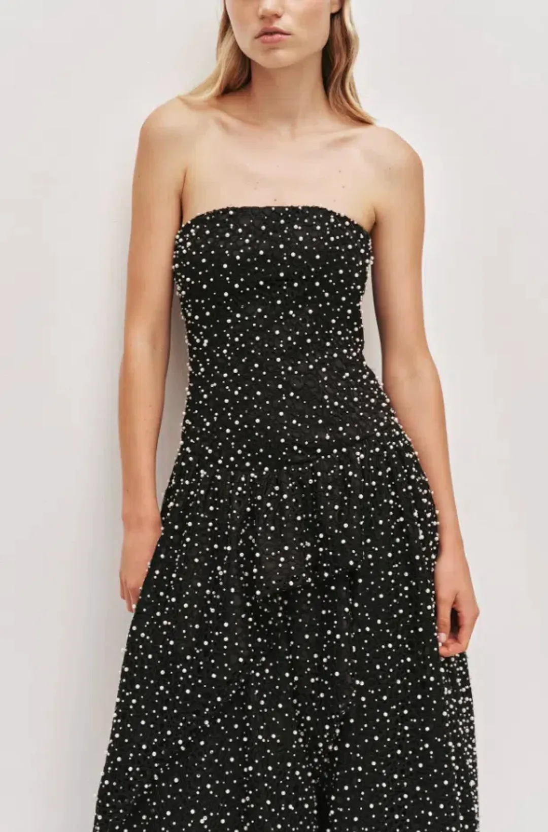REGINA PEARL GOWN - SIZE 6 for rent on The Volte - main image