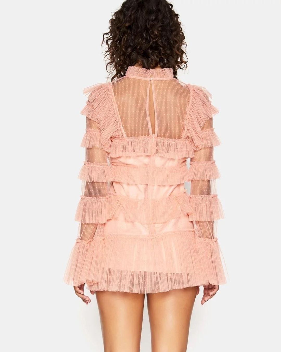 Alice Mccall Zen Dress In Dusty Rose Size 6 for rent on The Volte - main image