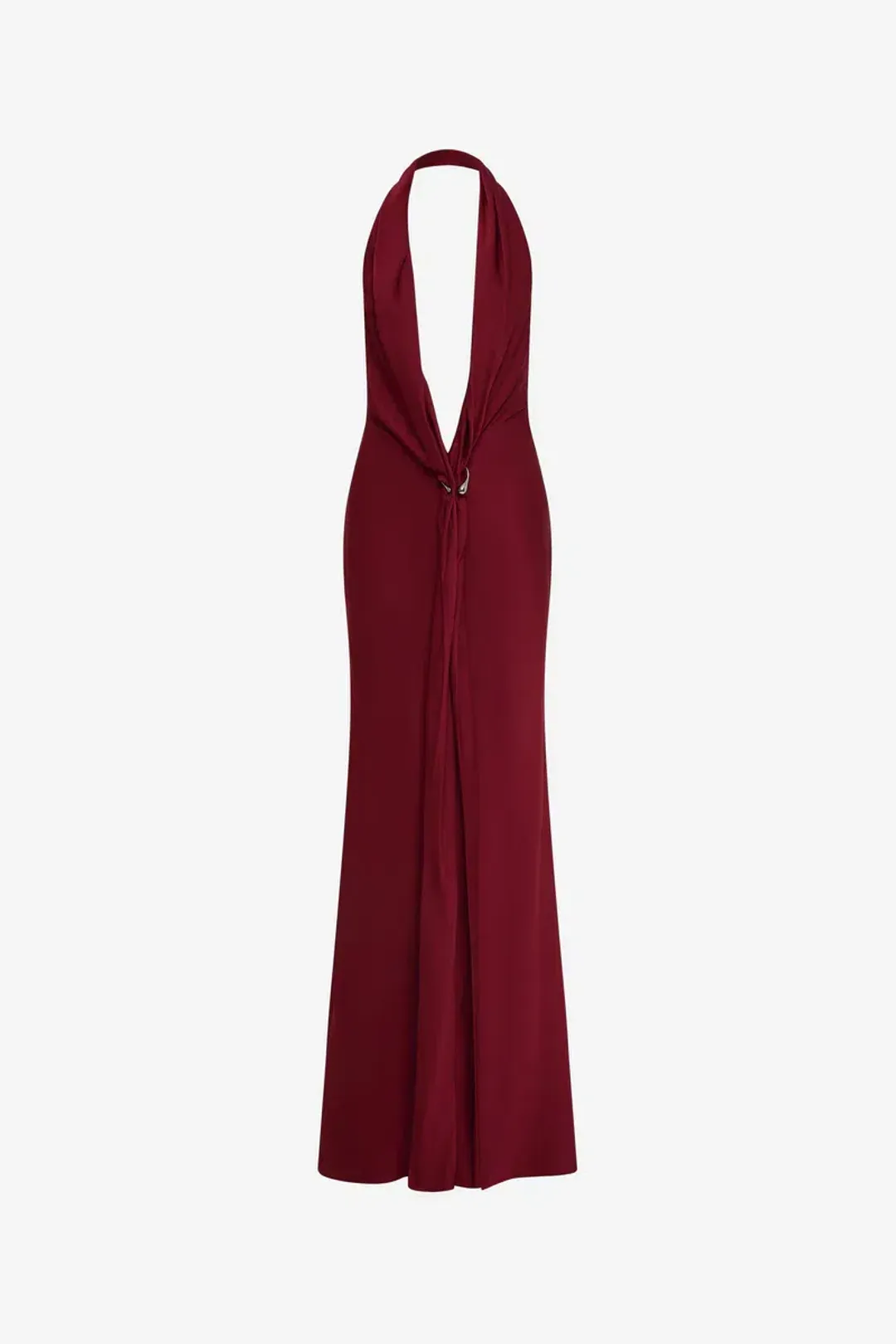 Misha, The Donna Satin Dress, Jester Red, size 10 for rent on The Volte - main image