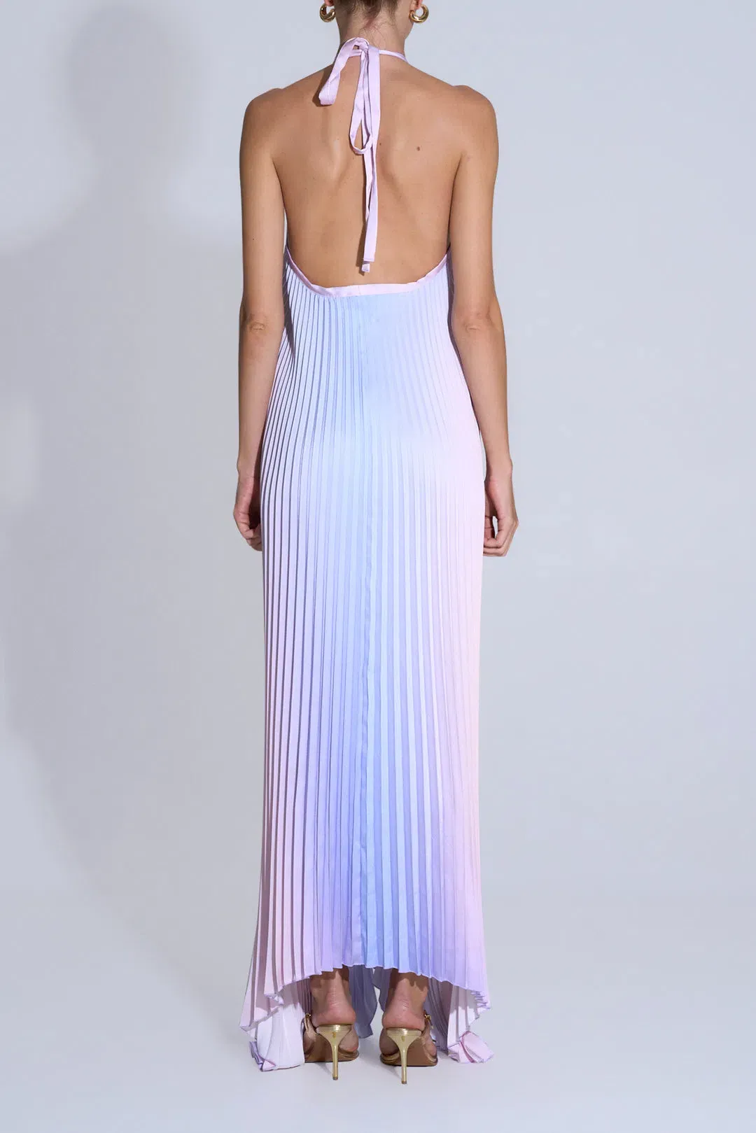 L'idee Deesse Gown Lilas Ombre Size 10 for rent on The Volte - main image