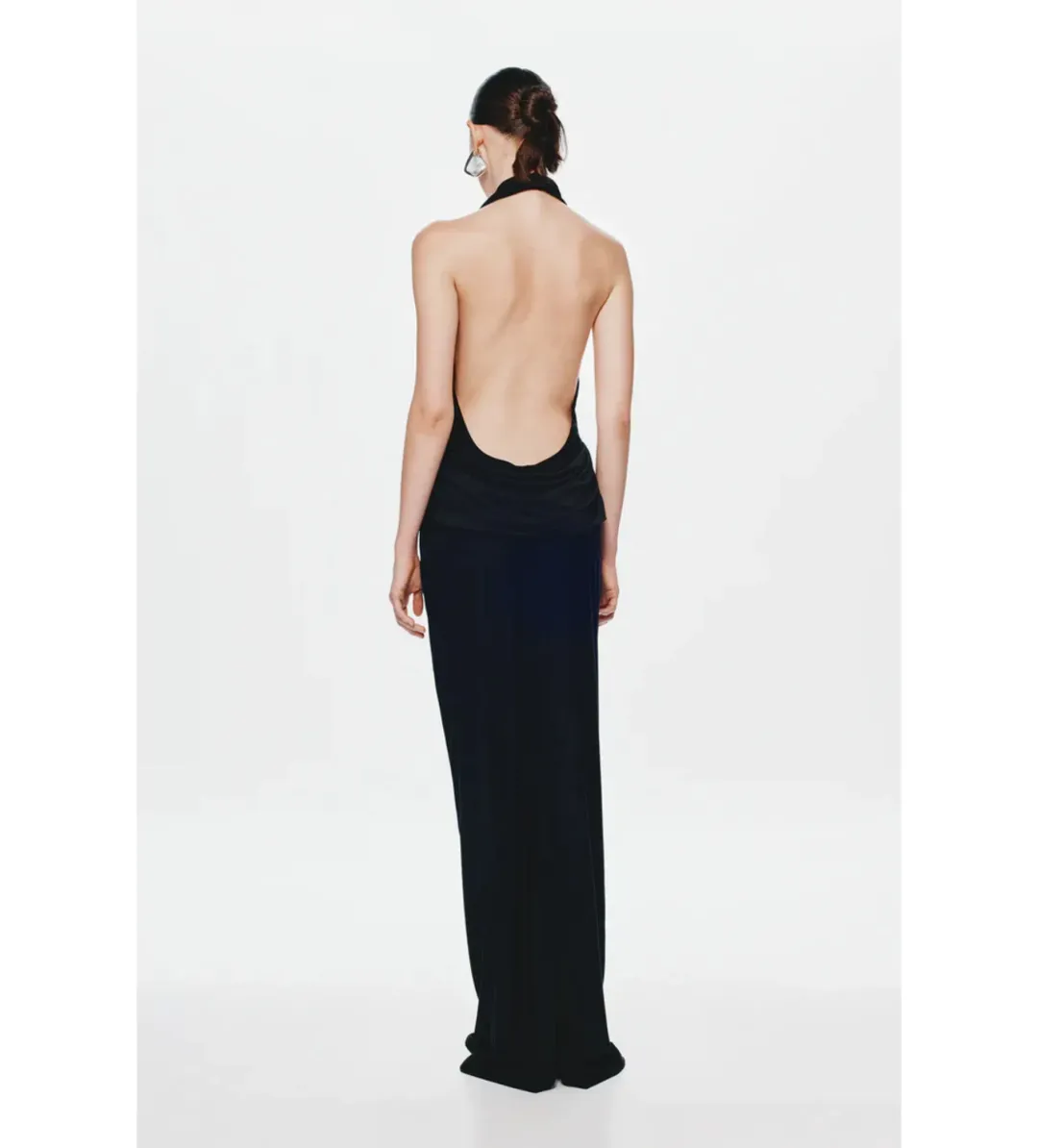Misha Vanessa Jersey Maxi Dress in Black Size XXS/AU4 for rent on The Volte - main image