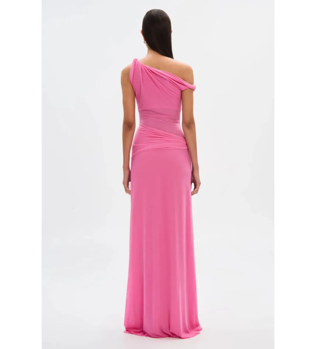 Misha Sisal Mesh Dress in Orchid Pink Size XXS/AU4 for rent on The Volte - main image