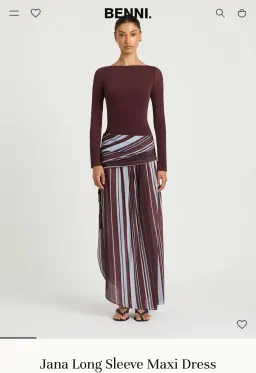 Jana maxi dress  for rent on The Volte - image 1