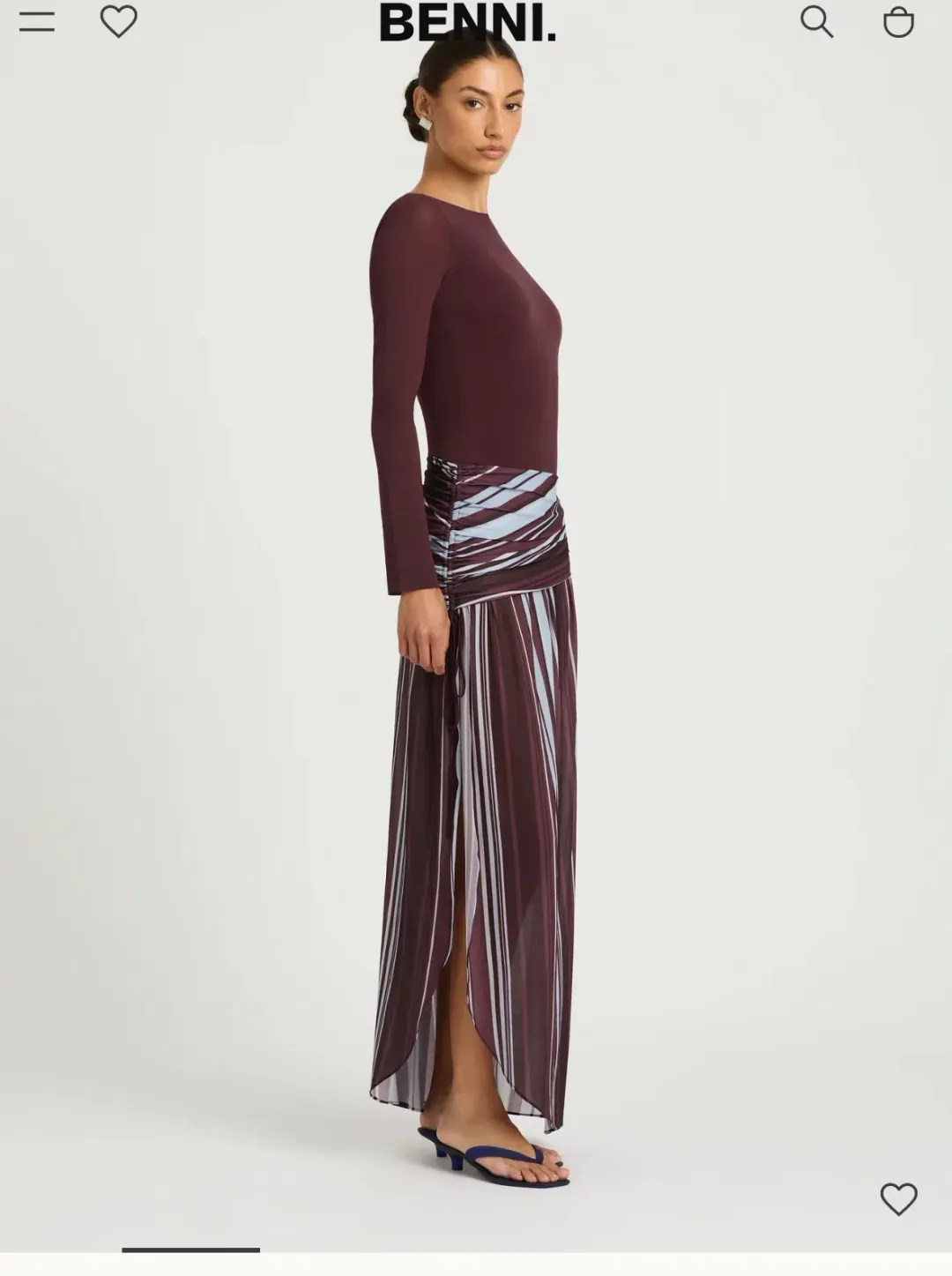 Jana maxi dress  for rent on The Volte - main image