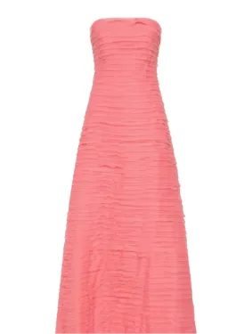 Aje Soundscape Maxi Dress Guava Pink 14 for rent on The Volte - image 1