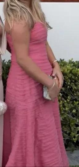 Aje Soundscape Maxi Dress Guava Pink 14 for rent on The Volte - image 4