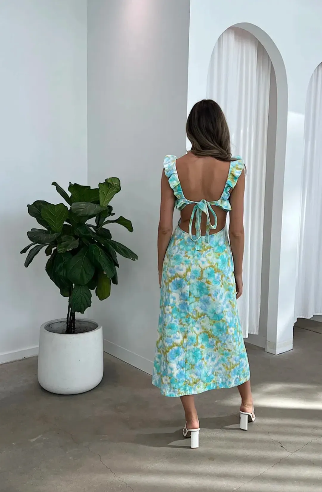 Zimmermann High Tide midi, size 2 for rent on The Volte - main image
