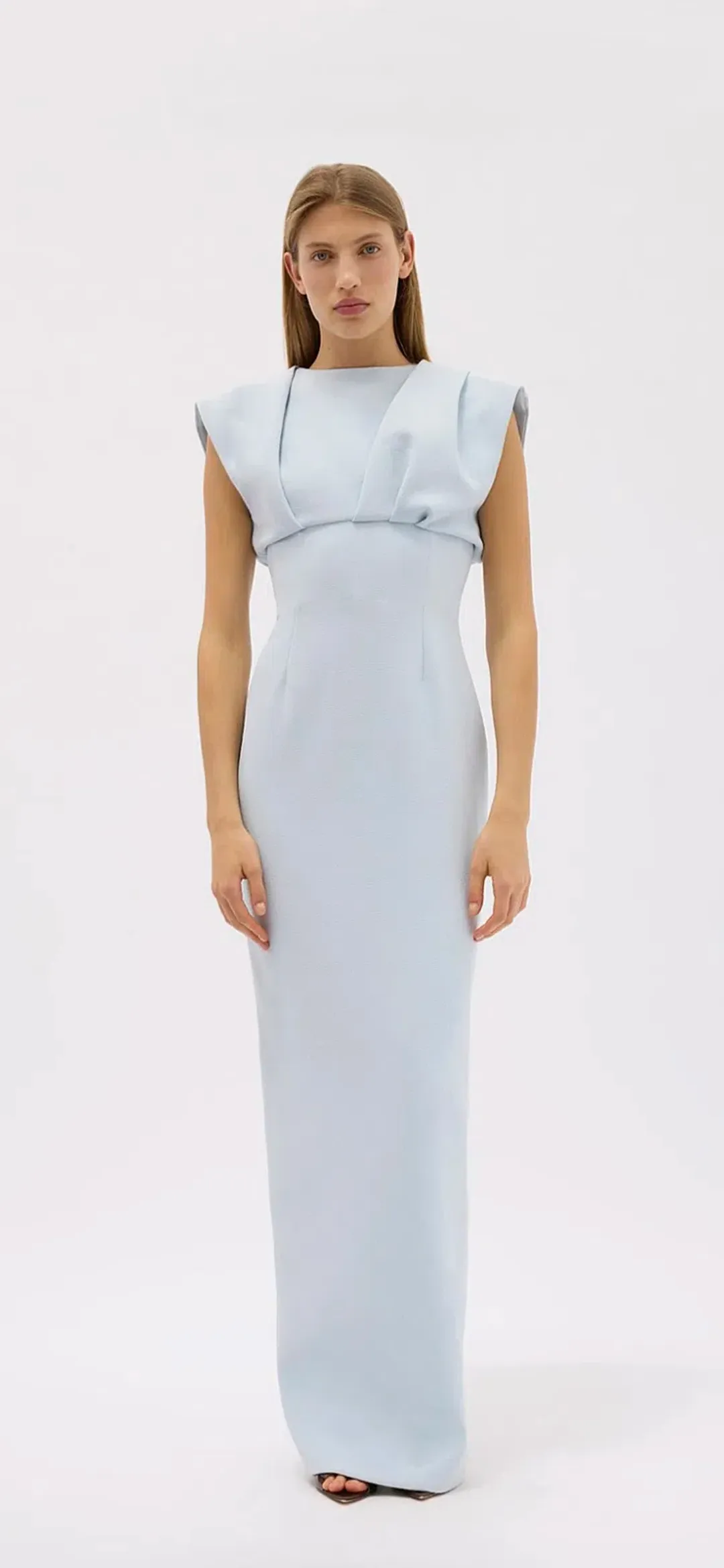 Rachel Gilbert Maggie Blue Dress Size 10 for rent on The Volte - main image