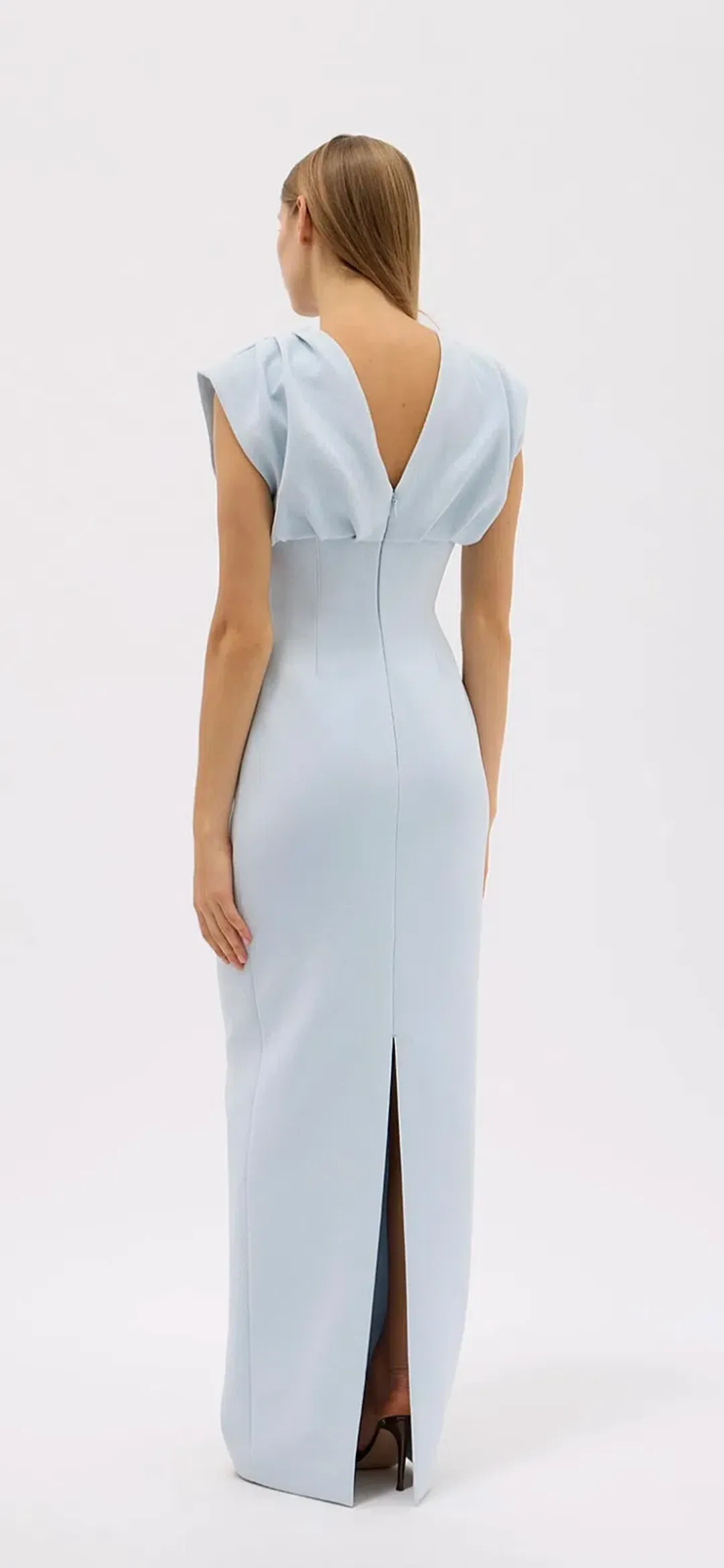 Rachel Gilbert Maggie Blue Dress Size 10 for rent on The Volte - main image