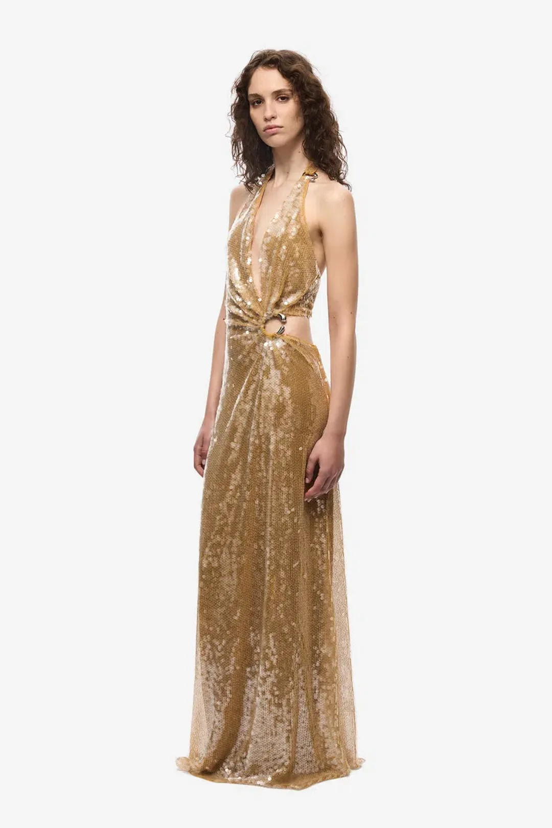 MISHA THE DEVON SEQUIN DRESS for rent on The Volte - main image