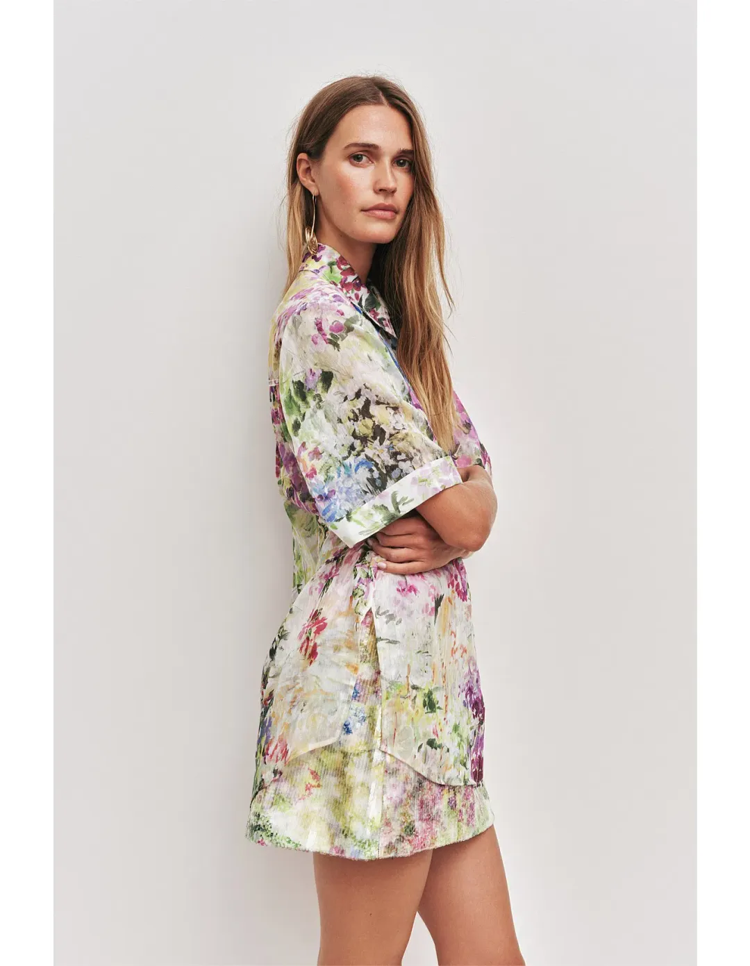 Aje Dahlia Mini Skirt for rent on The Volte - main image