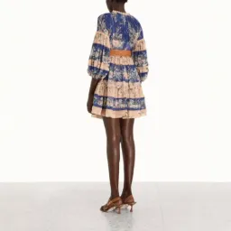 Zimmermann Moonshine Tuck Dress Size 0 / 8 AU for rent on The Volte - image 2