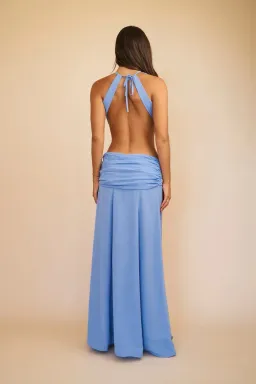 Koster Kulture Sola Maxi Set Cerulean Blue for rent on The Volte - image 5