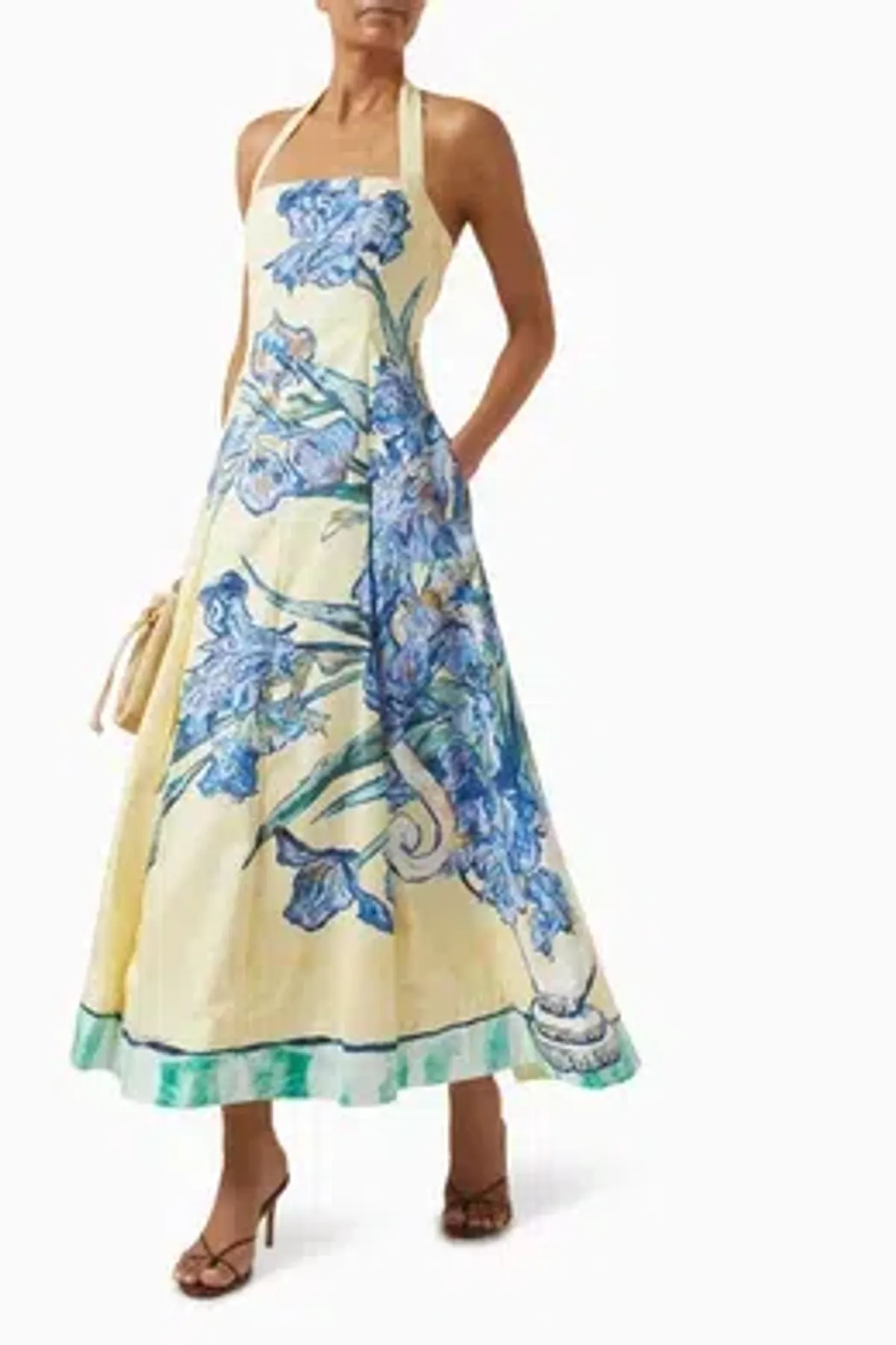 Antipodean Homecoming Halter Gown Size 12 for rent on The Volte - main image
