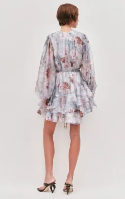AJE Gabriella Mini Dress Full bloom Size 10 for rent on The Volte - image 2