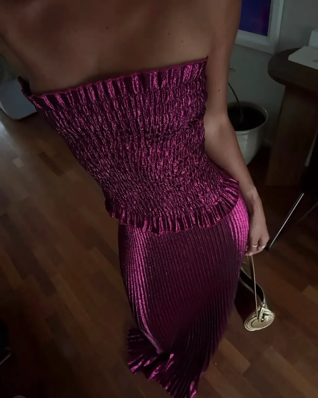LIDEE WOMAN MAYA GOWN SANGRIA / SIZE 8 for rent on The Volte - main image