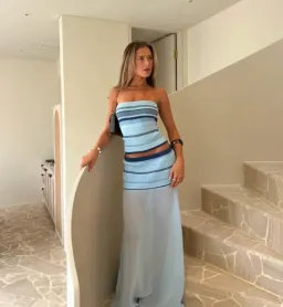 DESERO JACARE SARDINIA SET IN BLUE SIZE XS for rent on The Volte - image 4