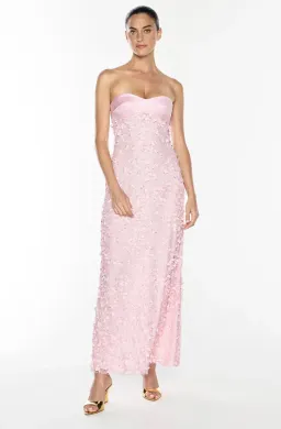 ENCHANTMENT BALCONETTE DRESS | PETAL PINK - SIZE 10 for rent on The Volte - image 1