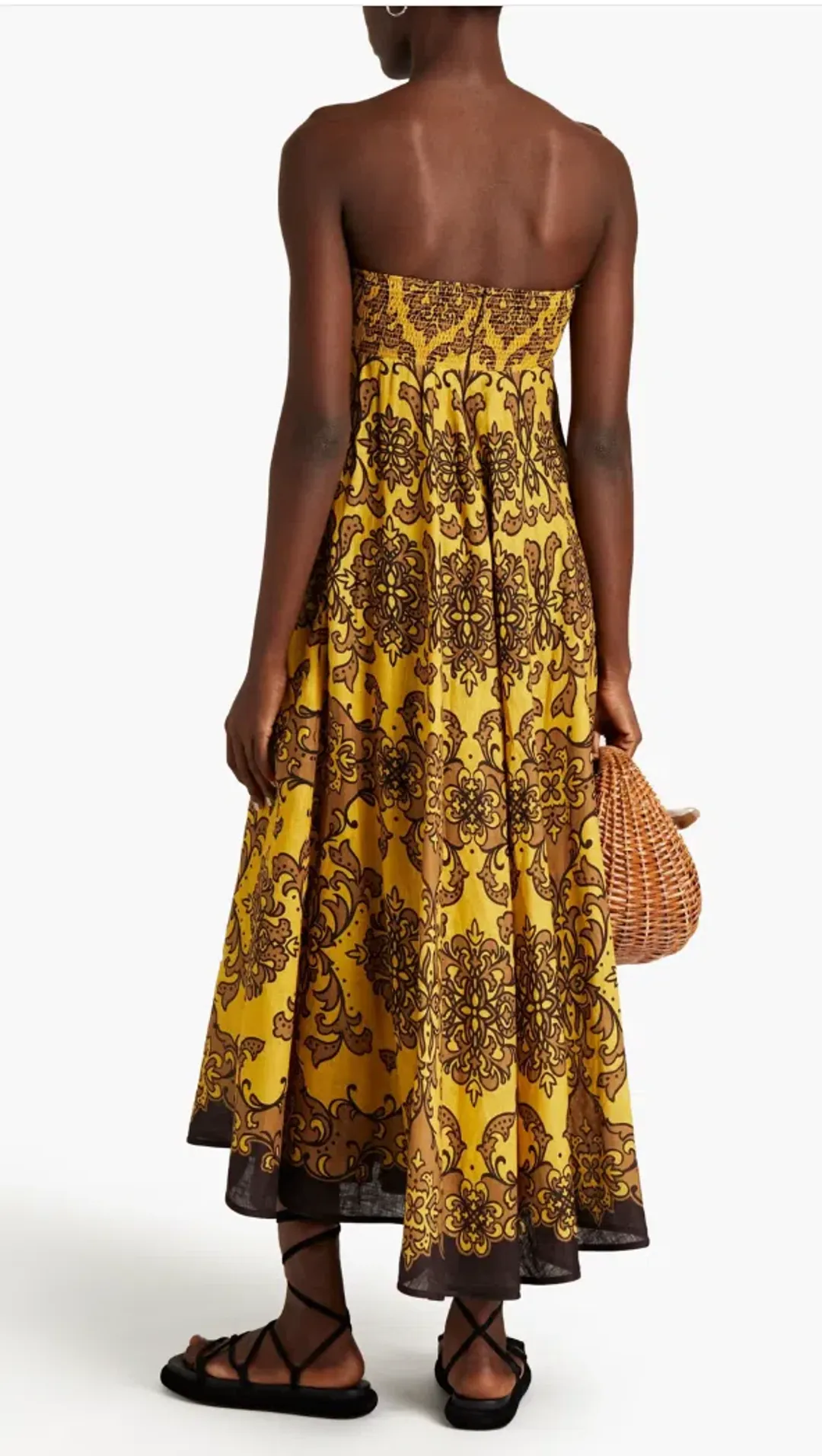 ZIMMERMANN NINA LINEN SUNDRESS SIZE 1 for rent on The Volte - main image