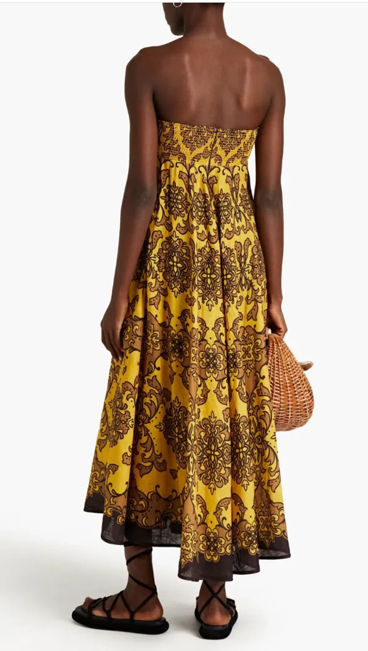 ZIMMERMANN NINA LINEN SUNDRESS SIZE 1 for rent on The Volte - main image