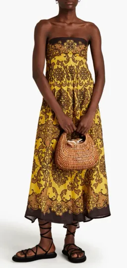 ZIMMERMANN NINA LINEN SUNDRESS SIZE 1 for rent on The Volte - image 3