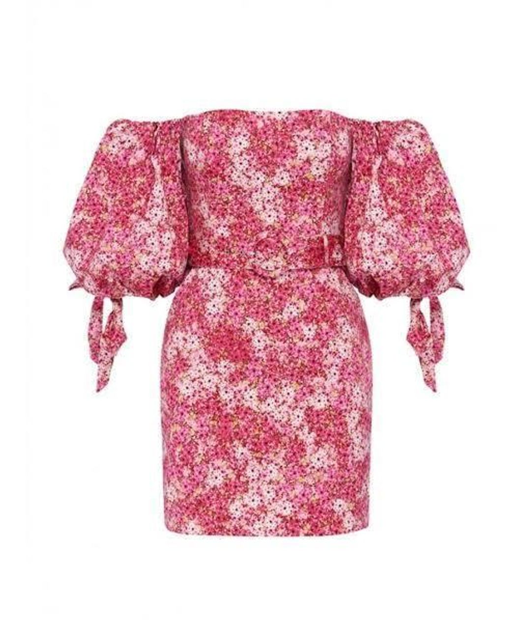 Sheike Ditsy Floral Dress Pink Size 8 for rent on The Volte - main image