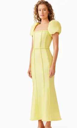 Elliatt- Katlyn Maxi Dress- Yellow- Size Medium for rent on The Volte - image 4